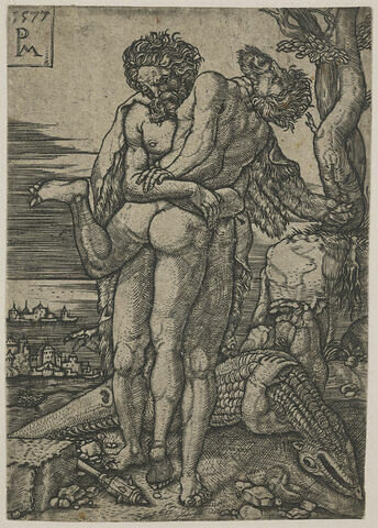 Hercule combat contre le Fleuve Acheloüs