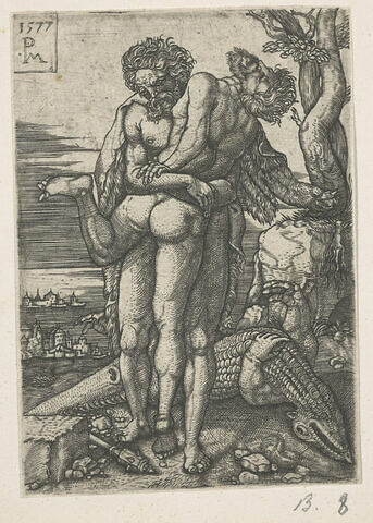 Hercule combat contre le Fleuve Acheloüs, image 1/1