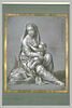 Vierge à l'Enfant assise sur un rocher, image 2/2