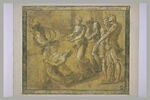 Bourreau s'apprêtant à décoller saint Jean-Baptiste davant Salomé, image 2/2