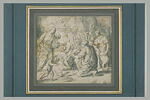 L' Adoration des bergers, un ange tient un phylactère, image 3/3