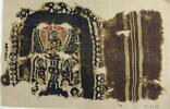 décor de textile ; fragment, image 2/2