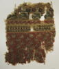 décor de textile ; fragment, image 2/2
