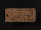 étiquette de momie rectangulaire, image 3/3