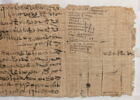 papyrus littéraire ; papyrus documentaire, image 1/7