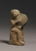 figurine d'Harpocrate au tambourin ; figurine d'Harpocrate phallique, image 1/2