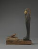 statue de Ptah-Sokar-Osiris ; figurine d'oiseau akhem, image 4/8