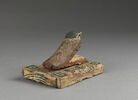 figurine d'oiseau akhem ; statue de Ptah-Sokar-Osiris  ; statue, image 2/4
