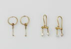 boucle d'oreille en anneau à pendentif, image 2/2