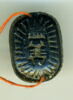 perle en pastille ovale ; chaton de bague, image 1/2