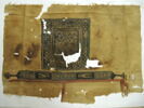 tunique ; encolure ; clavus ; tabula ; fragment, image 2/2