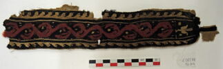 bande décorative d'habillement ; fragment, image 2/4