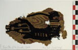 décor de textile ; fragment, image 2/3
