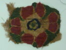 décor de textile ; fragment, image 3/4
