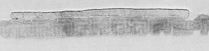 bande décorative d'habillement ; fragment, image 2/2
