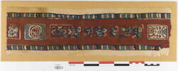 bande décorative d'habillement ; fragment, image 1/2