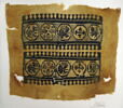 manche d'habit ; bande de poignet ; fragment, image 2/3