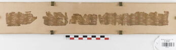 bande décorative d'habillement ; fragments, image 1/3