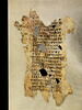 feuillet de codex ; fragments, image 2/6