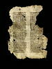 feuillet de codex ; fragment, image 1/2