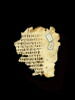 feuillet de codex ; fragment, image 1/4