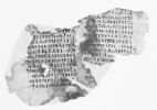 feuillet de codex ; fragments, image 4/4