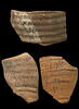 ostracon ; fragment, image 2/4