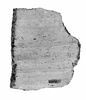 ostracon ; fragment, image 2/2