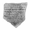 ostracon ; fragment, image 1/2