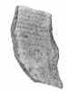 ostracon ; fragment, image 1/2