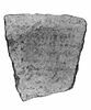 ostracon ; fragment, image 1/2