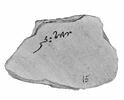 ostracon ; fragment, image 2/2