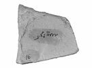ostracon ; fragment, image 2/2
