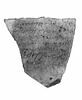 ostracon ; fragment, image 1/2