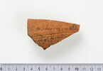 ostracon ; fragment, image 1/2