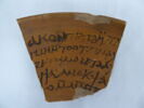ostracon ; fragment, image 1/3