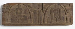 panneau ; décor architectural ; relief mural, image 1/2