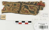bande décorative d'habillement ; fragment, image 1/2