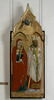 Sainte Lucie et saint Blaise / au-dessus, Ange de l'Annonciation, image 1/2