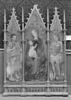 Triptyque. La Vierge et l'Enfant, saint Jean Baptiste et saint Sébastien, image 2/2