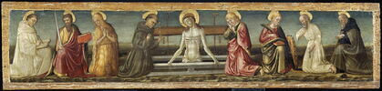 Le Christ adoré par huit saints, image 1/5