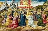 Panneaux du polyptyque de San Venanziano de Camerino : L'Ascension, image 3/5