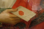 Portrait de femme tenant une lettre, image 2/7