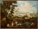 Paysage avec figures, image 1/7