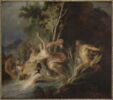 Pan et Syrinx ou Le Bain de Diane., image 8/9