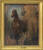 Cheval alezan de face. Étude., image 1/3