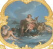 Arion, jouant de la lyre, porté sur un dauphin, image 3/3