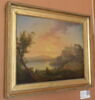 Paysage d'Italie, effet de soleil couchant, image 1/3