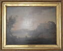 Paysage d'Italie, effet de soleil couchant, image 2/3