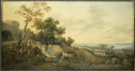 Paysage avec chute d'eau, image 1/3